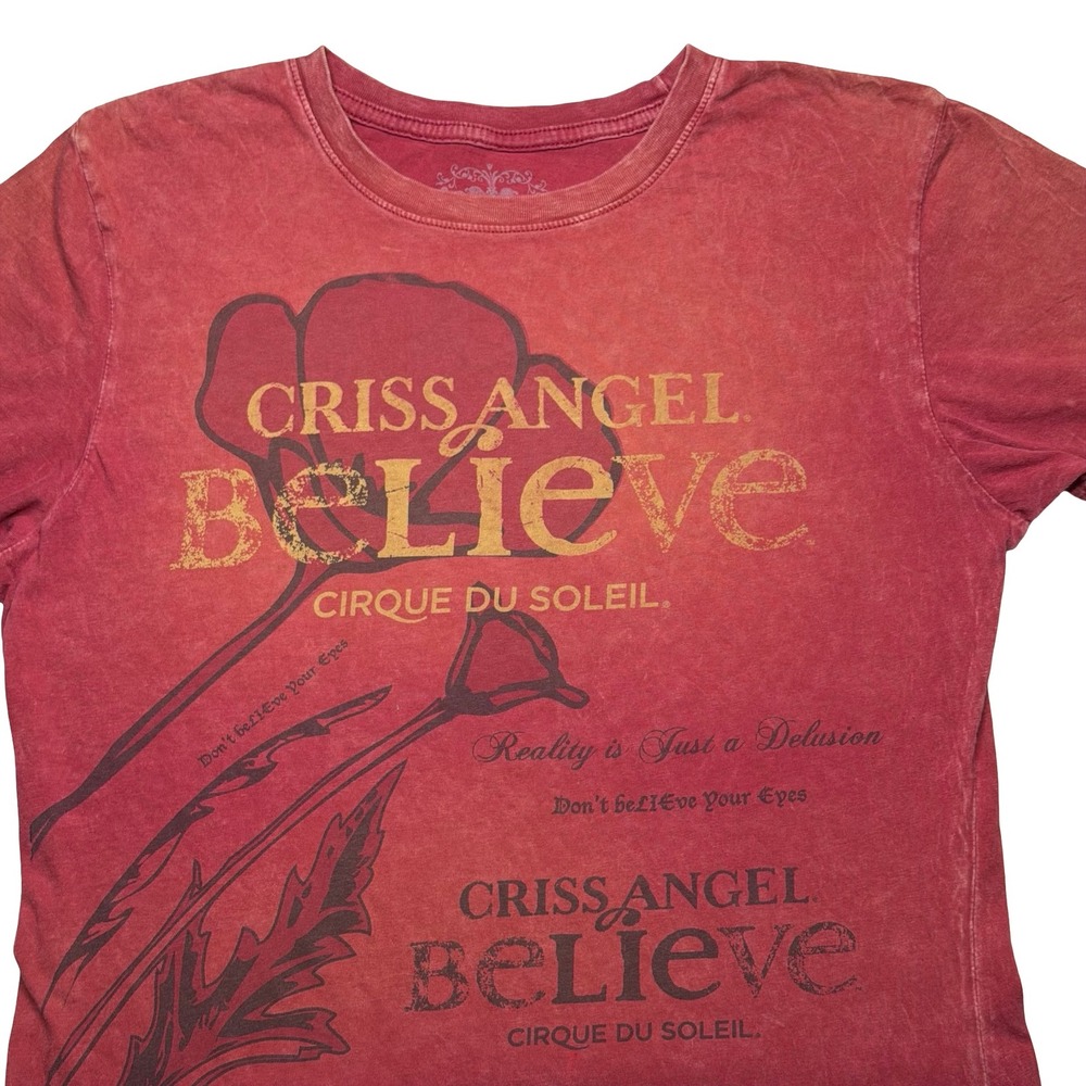 Chris‎ Angel Believe Cirque du Soleil magic shirt - Picture 2 of 3